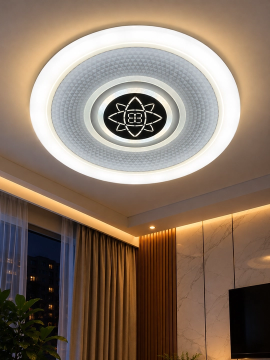 LED shift plafoni 45 sm, 3 xil yorug‘lik rejimi, dumaloq