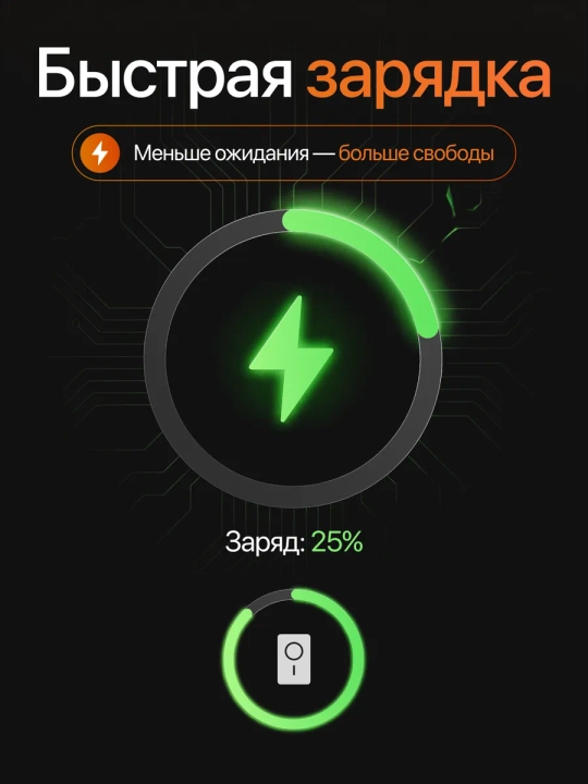 Power bank MagSafe, magnitli simsiz tashqi akkumulyator, 5000/10000 mAh, 15W/20W