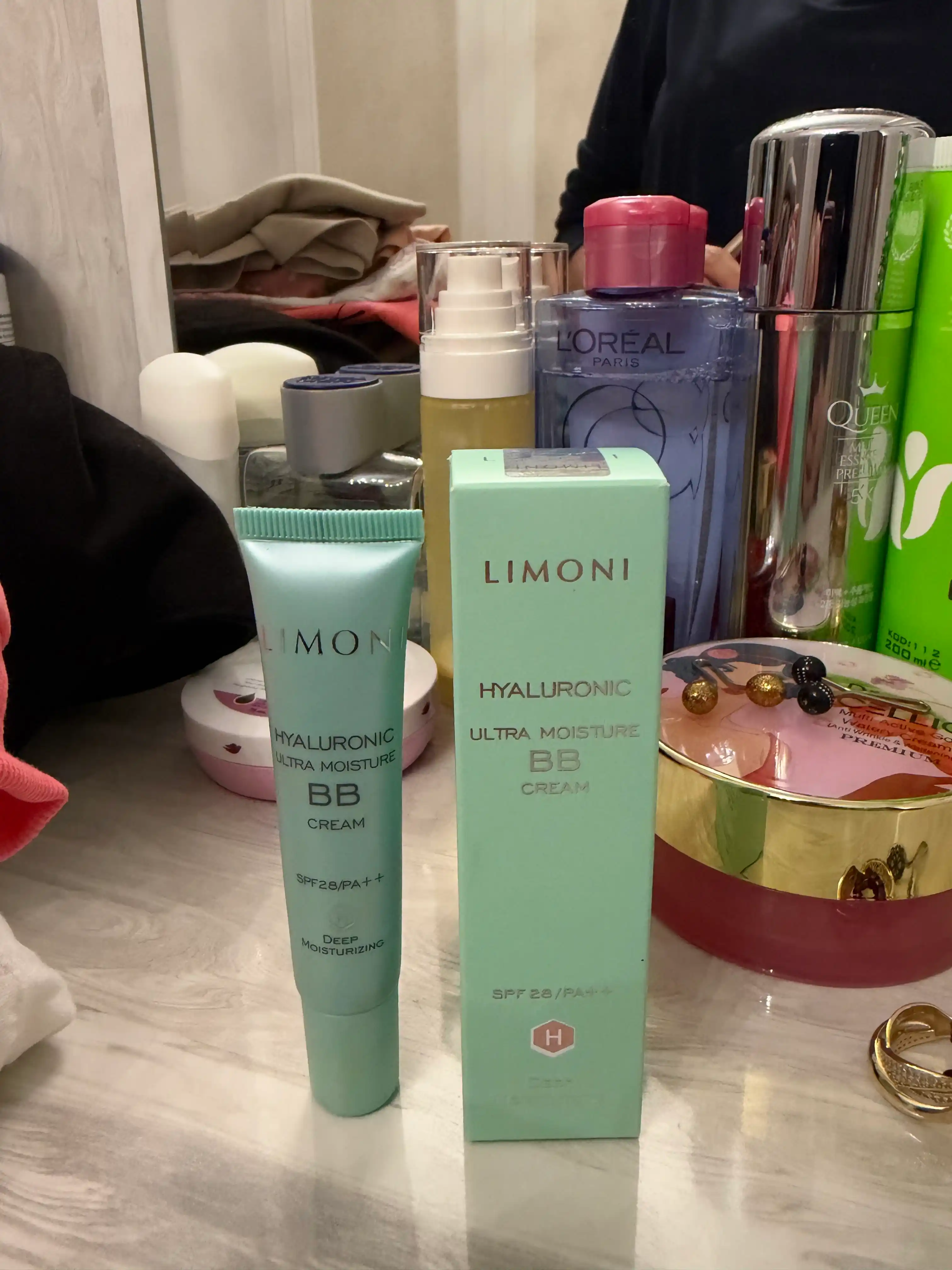 Увлажняющий ББ крем с гиалуроновой кислотой LIMONI Hyaluronic Ultra Moisture BB Cream 15мл