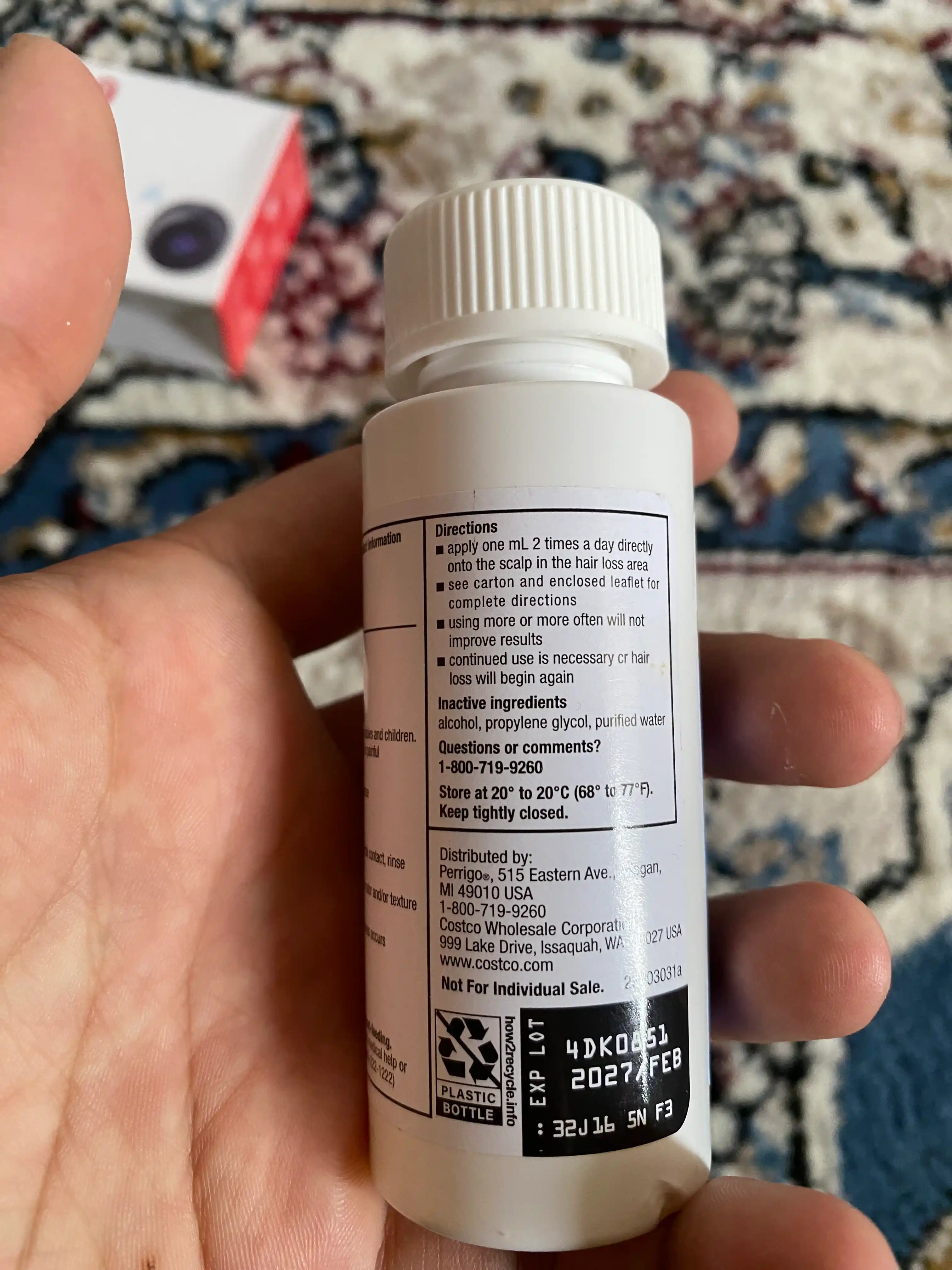 Kirkland Minoxidil 5% — Идеальное средство для роста волос и бороды