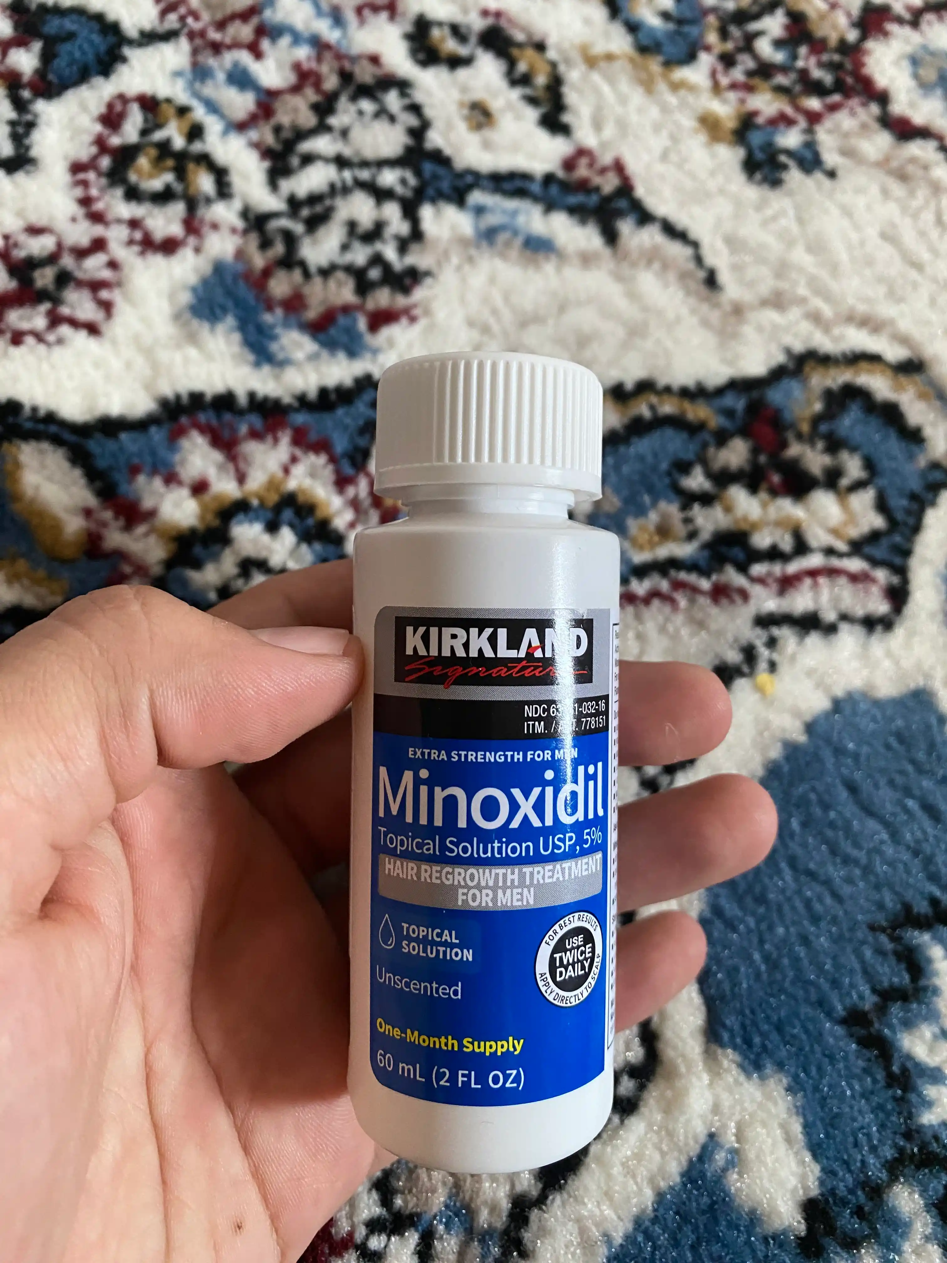 Kirkland Minoxidil 5% — Идеальное средство для роста волос и бороды