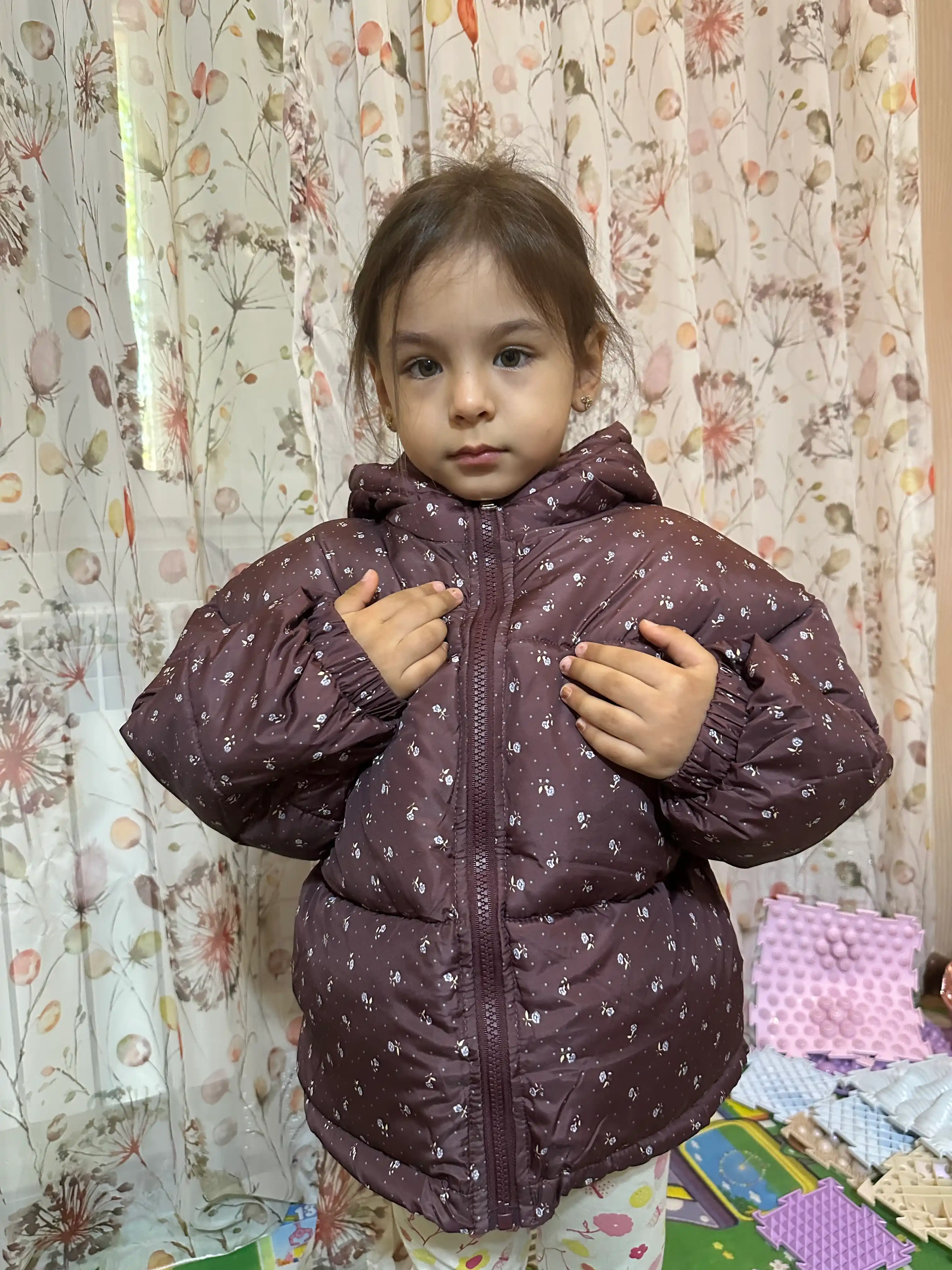 Детская куртка для девочек демисезонная, зимняя, утепленная
