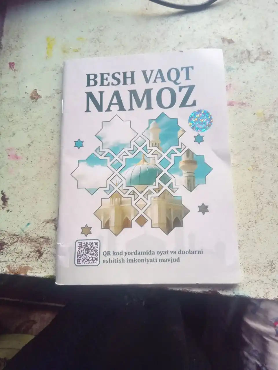 Besh vaqt namoz kitobi A4 A5 format namoz suralari va duolar to‘plami
