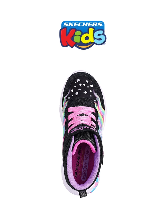 Кроссовки для девочек Skechers S Lights: Unicorn Dreams - Magical Dreamer, шнурки-резинки