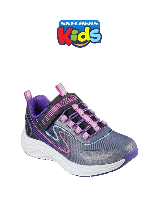 Кроссовки для девочек Skechers GO RUN Accelerate на эластичных шнурках и липучке, Goga Mat