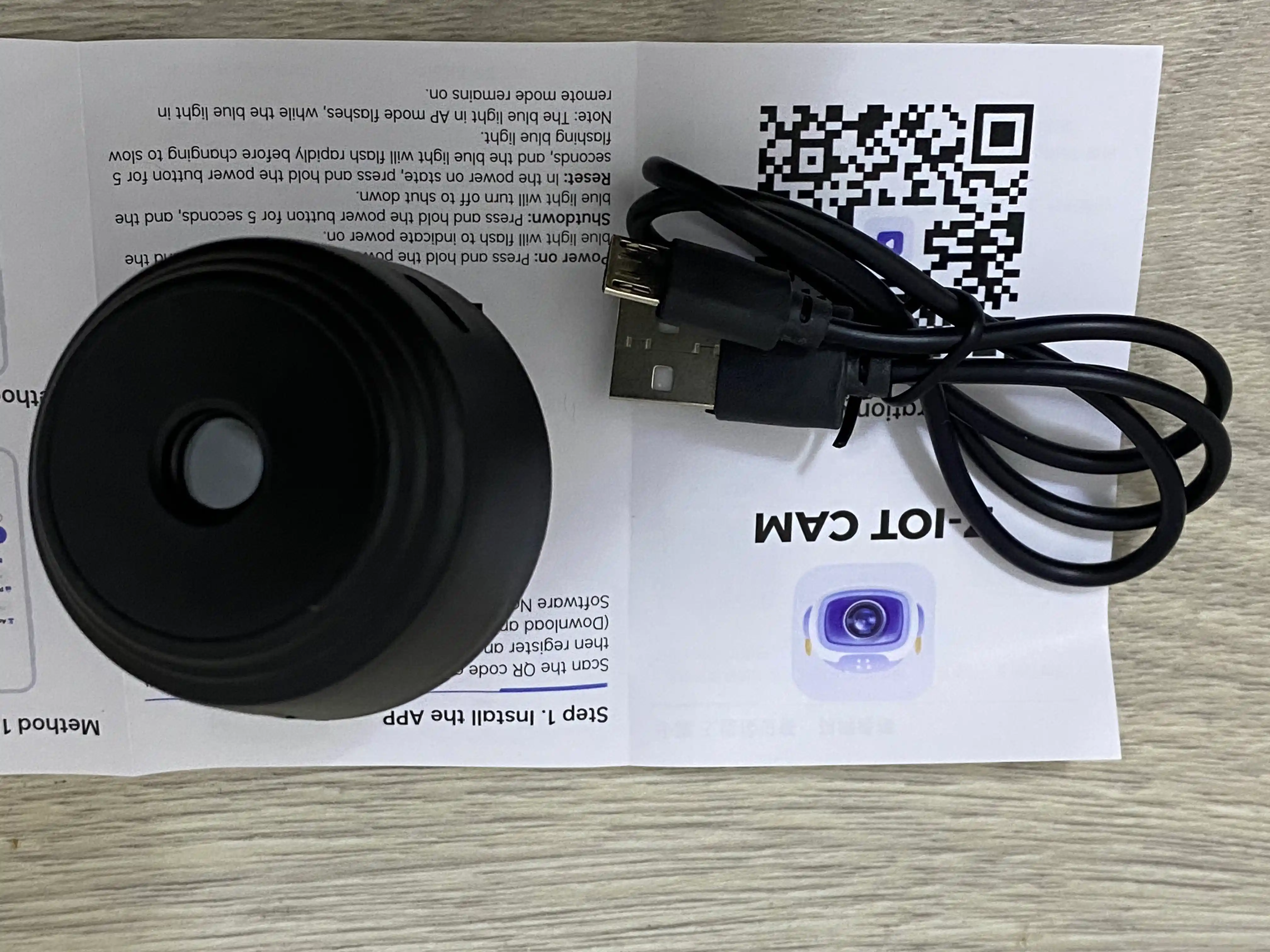 Мини Wi-Fi камера А9: беспроводная IP-камера с аккумулятором и подставкой