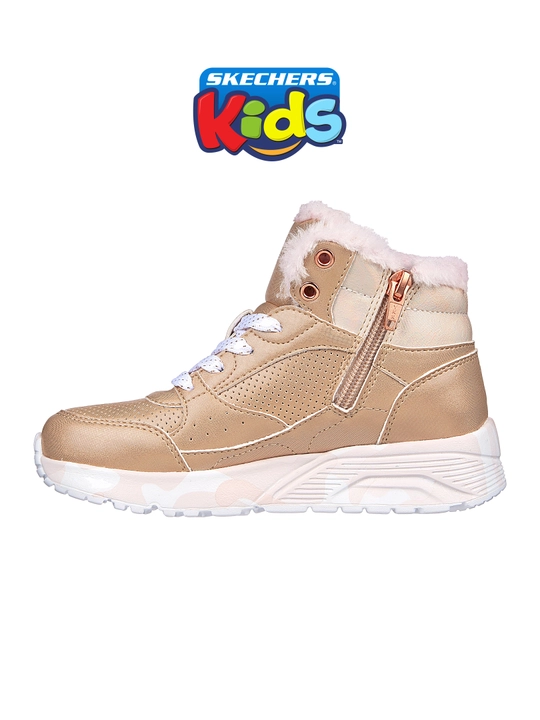 Кроссовки для девочек Skechers Uno Lite на молнии, для повседневной носки