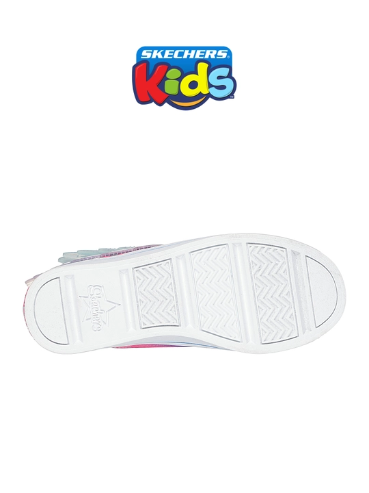 Кроссовки для девочек Skechers Twinkle Toes: Twi-Lites 2.0 - Dreamy Wings, светящиеся