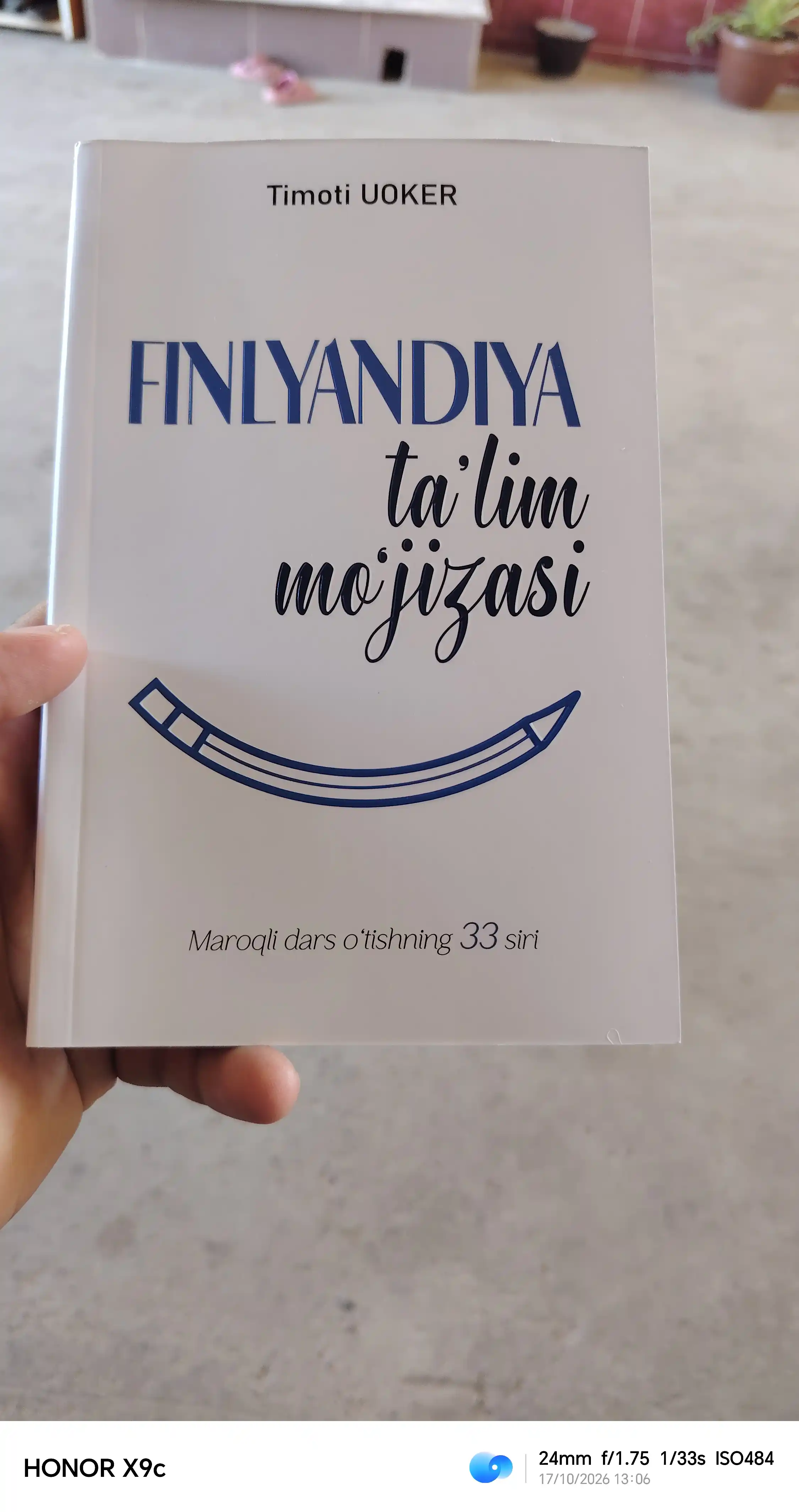 Finlandiya ta'lim mo'jizasi. Maroqli dars o'tishning 33 siri. Timoti Uoker