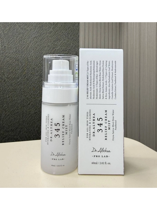 Dr. Althea 345 Relief Cream Mist yuz mist-toniki, 60 ml - 