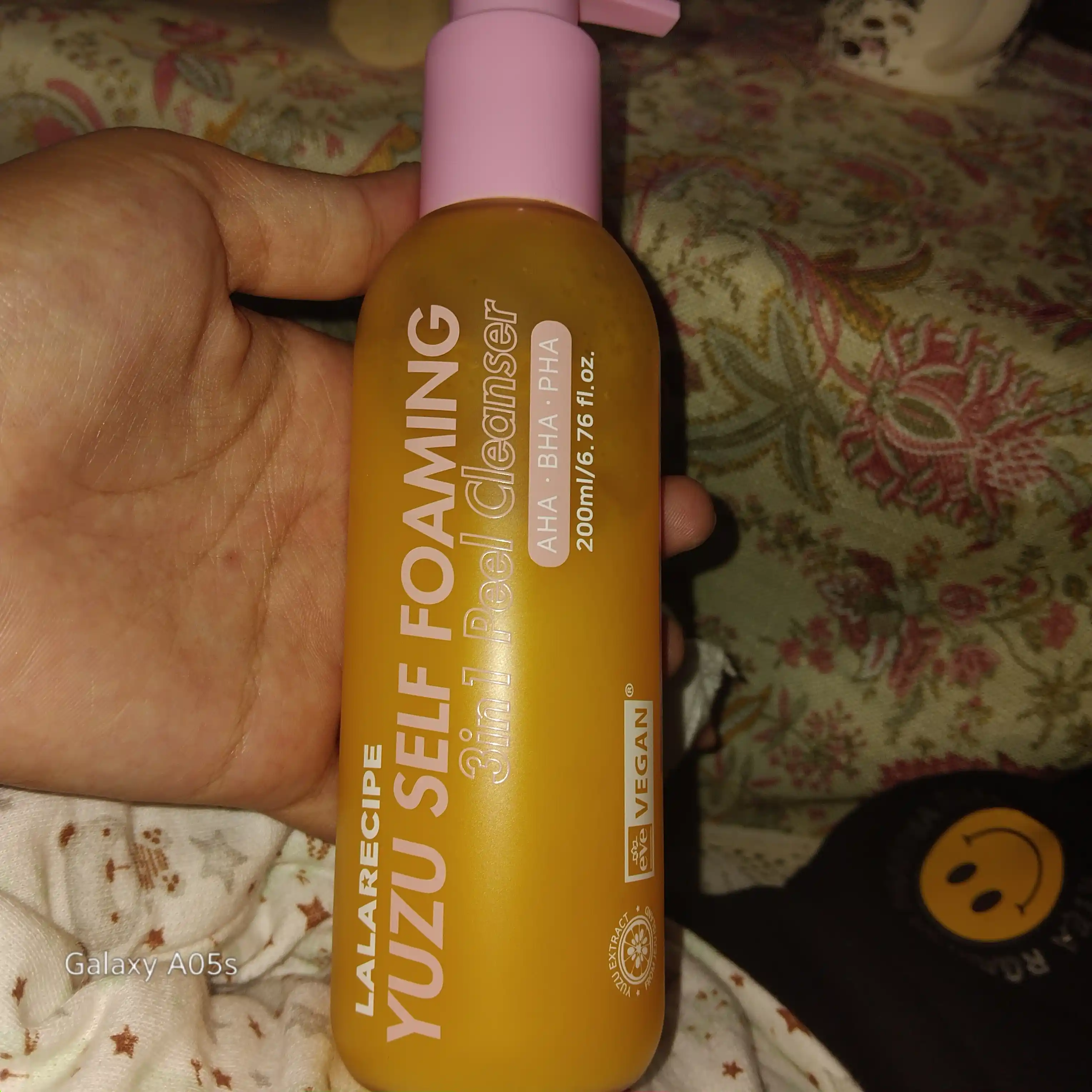 Пенка для умывания Lalarecipe Yuzu Self Foaming