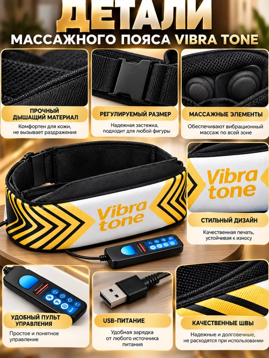Массаж для спины VIBRA TONE