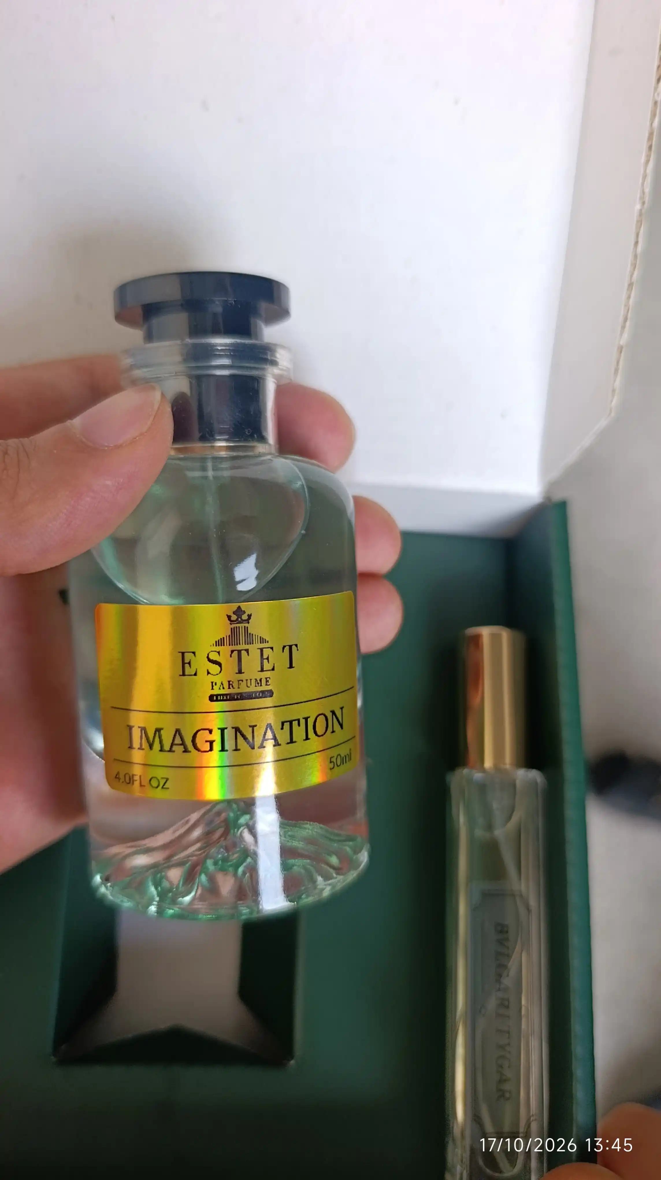 Estet parfume imagnation, Symphony, Bvlari tygar, Creed Aventus.. Erkak va ayollar uchun 50ml