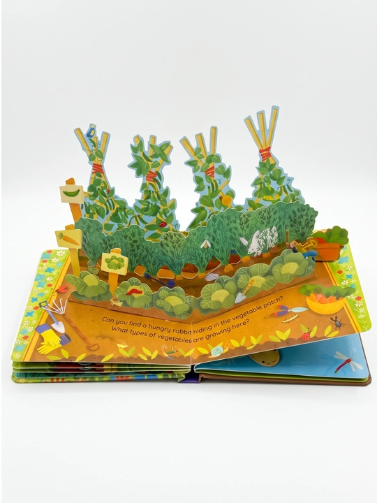 Книга детская Usborne Pop-Up 3D объёмная на английском языке развивающая для детей