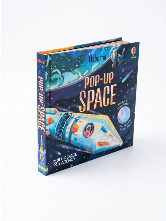 Книга детская Usborne Pop-Up 3D объёмная на английском языке развивающая для детей