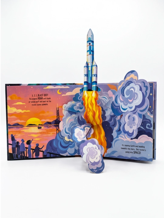 Книга детская Usborne Pop-Up 3D объёмная на английском языке развивающая для детей