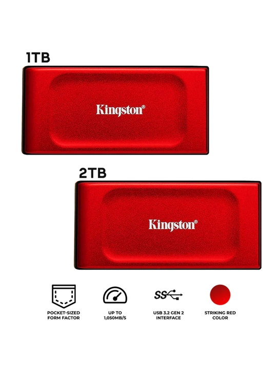 Kingston XS1000 Внешний Твердотельный Накопитель SSD