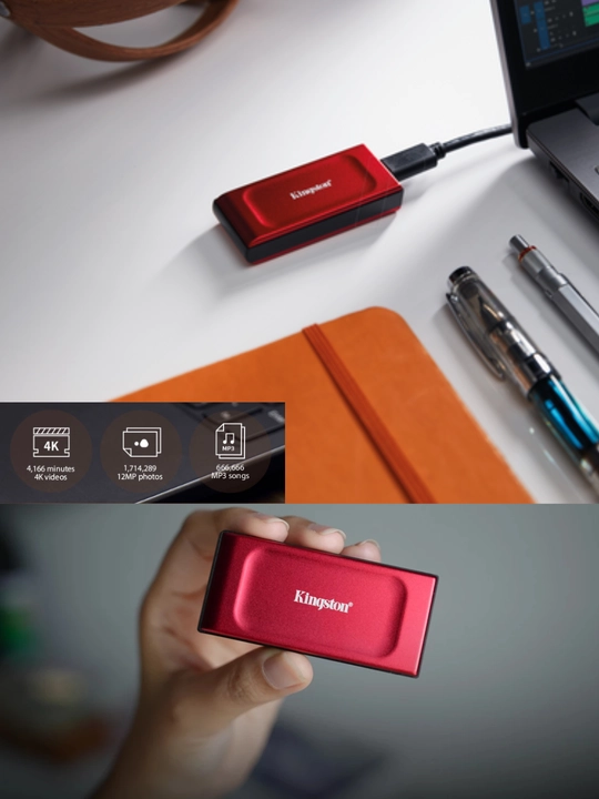 Kingston XS1000 Внешний Твердотельный Накопитель SSD