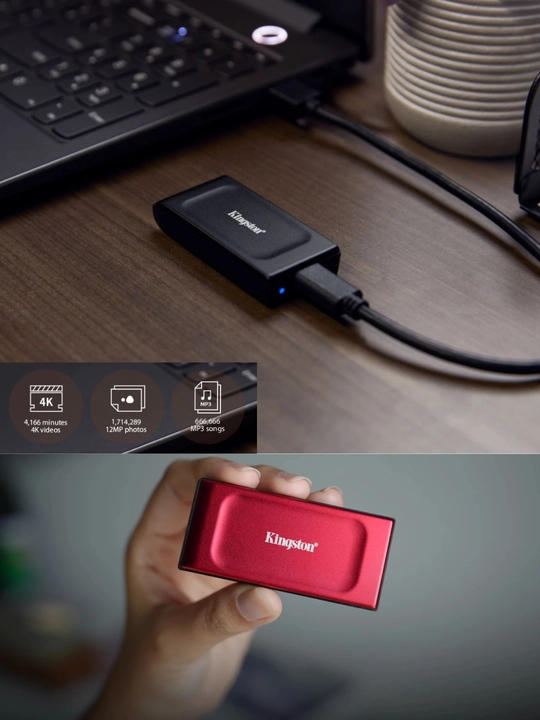 Kingston XS1000 Внешний Твердотельный Накопитель SSD