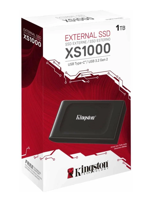 Kingston XS1000 Внешний Твердотельный Накопитель SSD