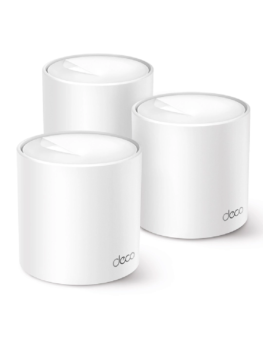 TP-Link Deco X10 Mesh Wi-Fi 6 AX1500, двухдиапазонная Mesh-система, 1/2/3 модуля