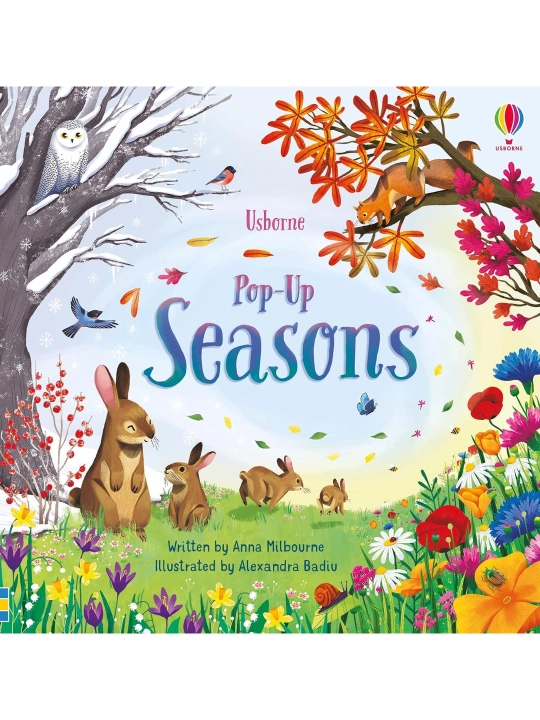 Bolalar uchun Usborne Pop-Up 3D kitob ingliz tilida rivojlantiruvchi hajmli kitoblar - 