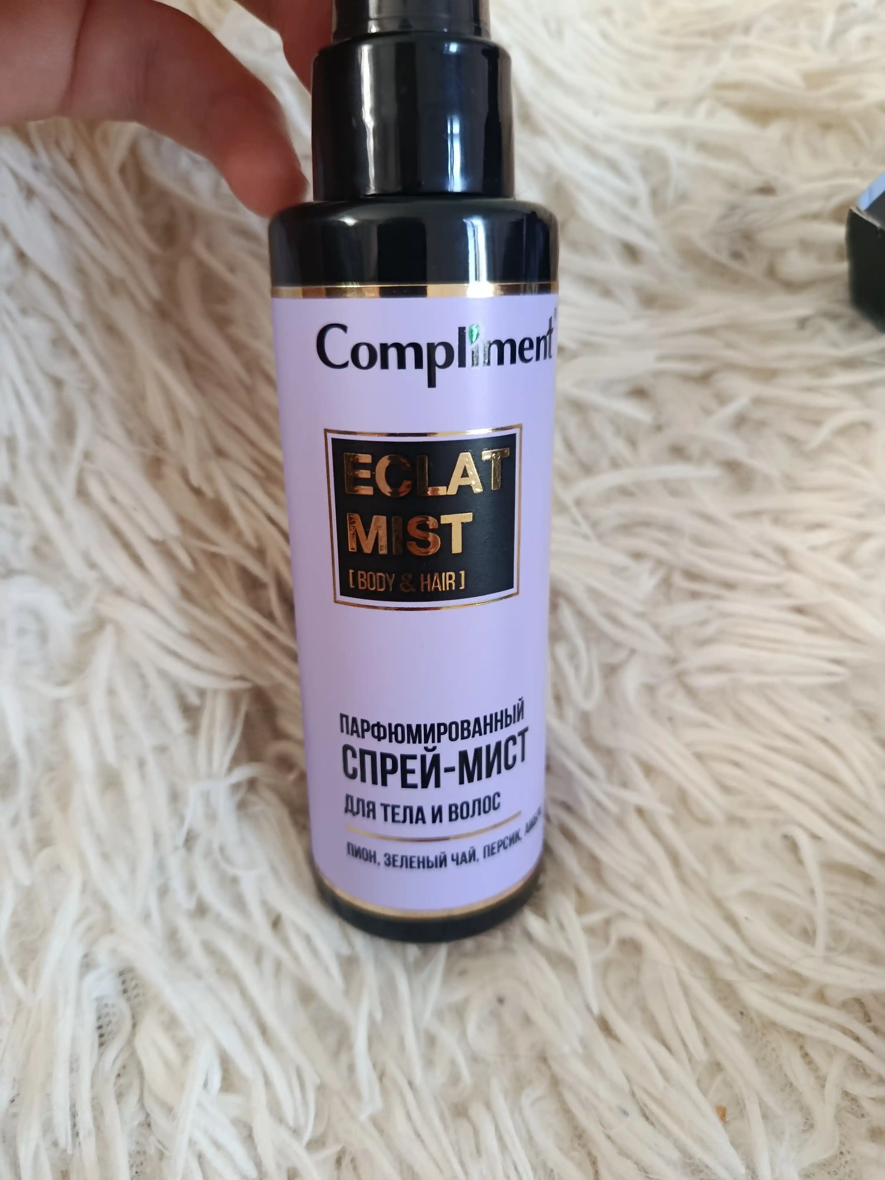 Compliment parfyumlangan tana va soch sprey-misti, namlantiruvchi, 110 ml