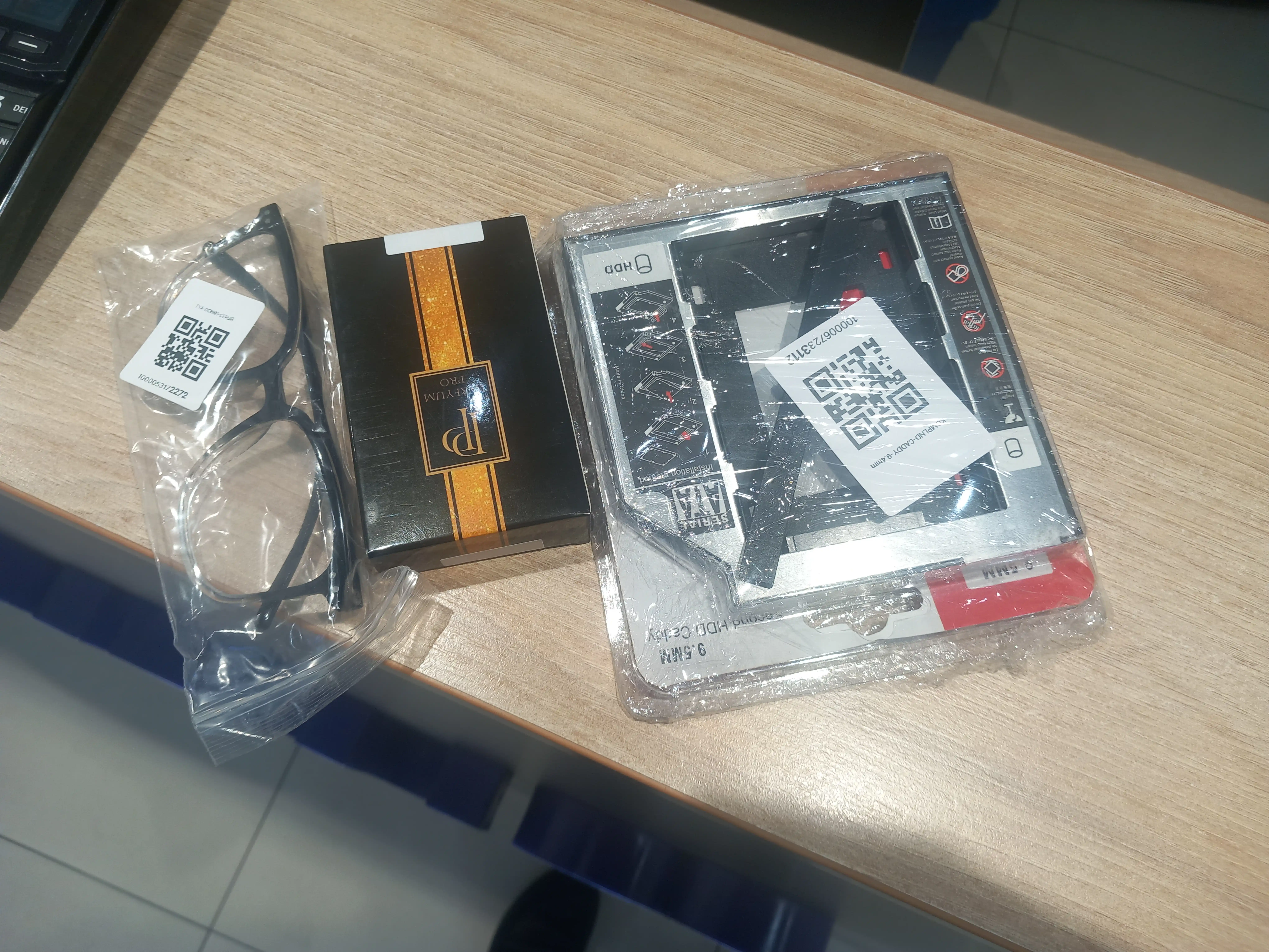 Салазки 12.7 мм и 9.5 мм optibay переходник dvd ssd hdd адаптер вместо дисковода Caddy