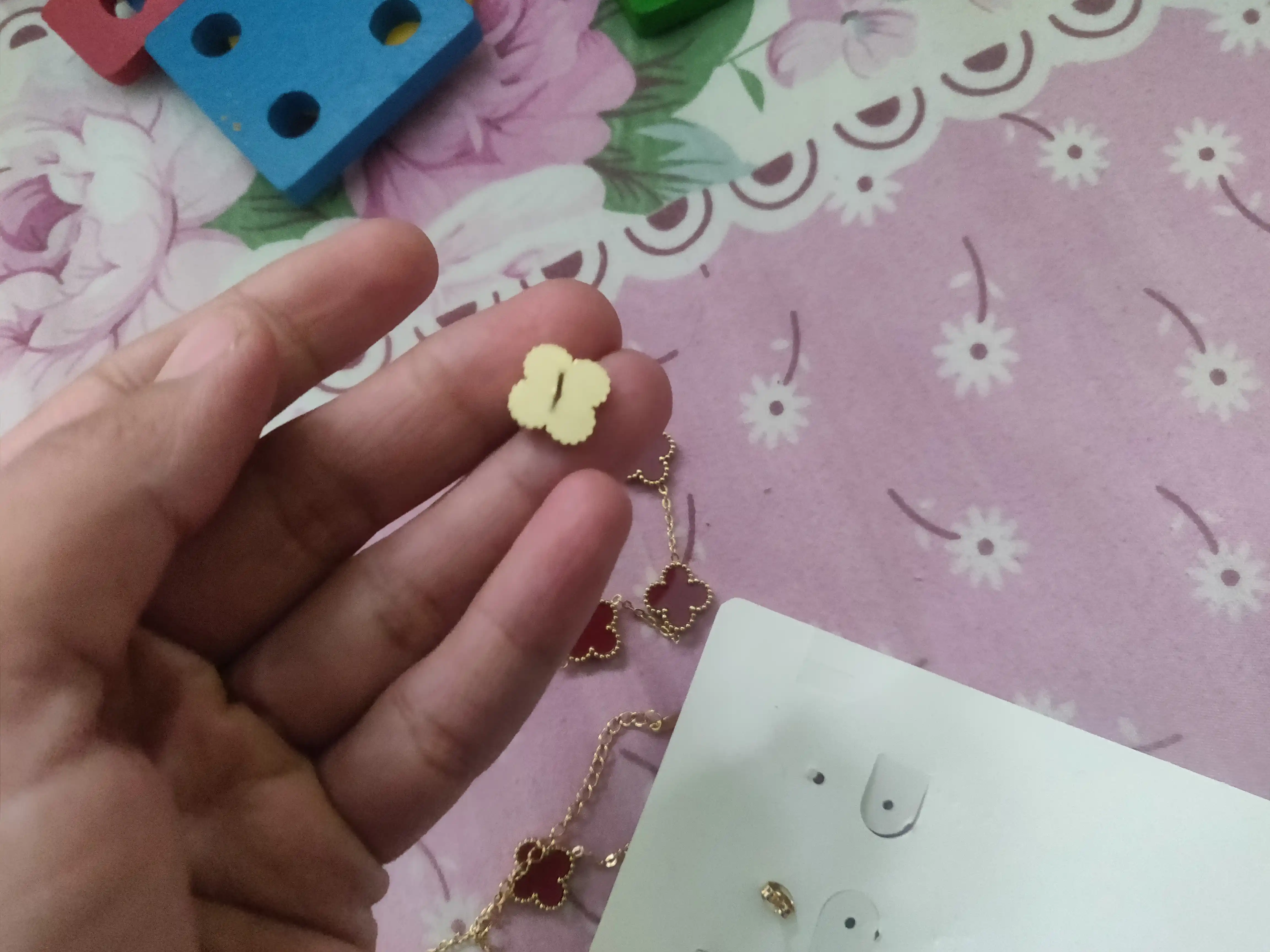 Ayollar, qizlar uchun premium 4tasi 1da to‘plam, zanjir,uzuk (16-20),bujiteriya, Van Cleef