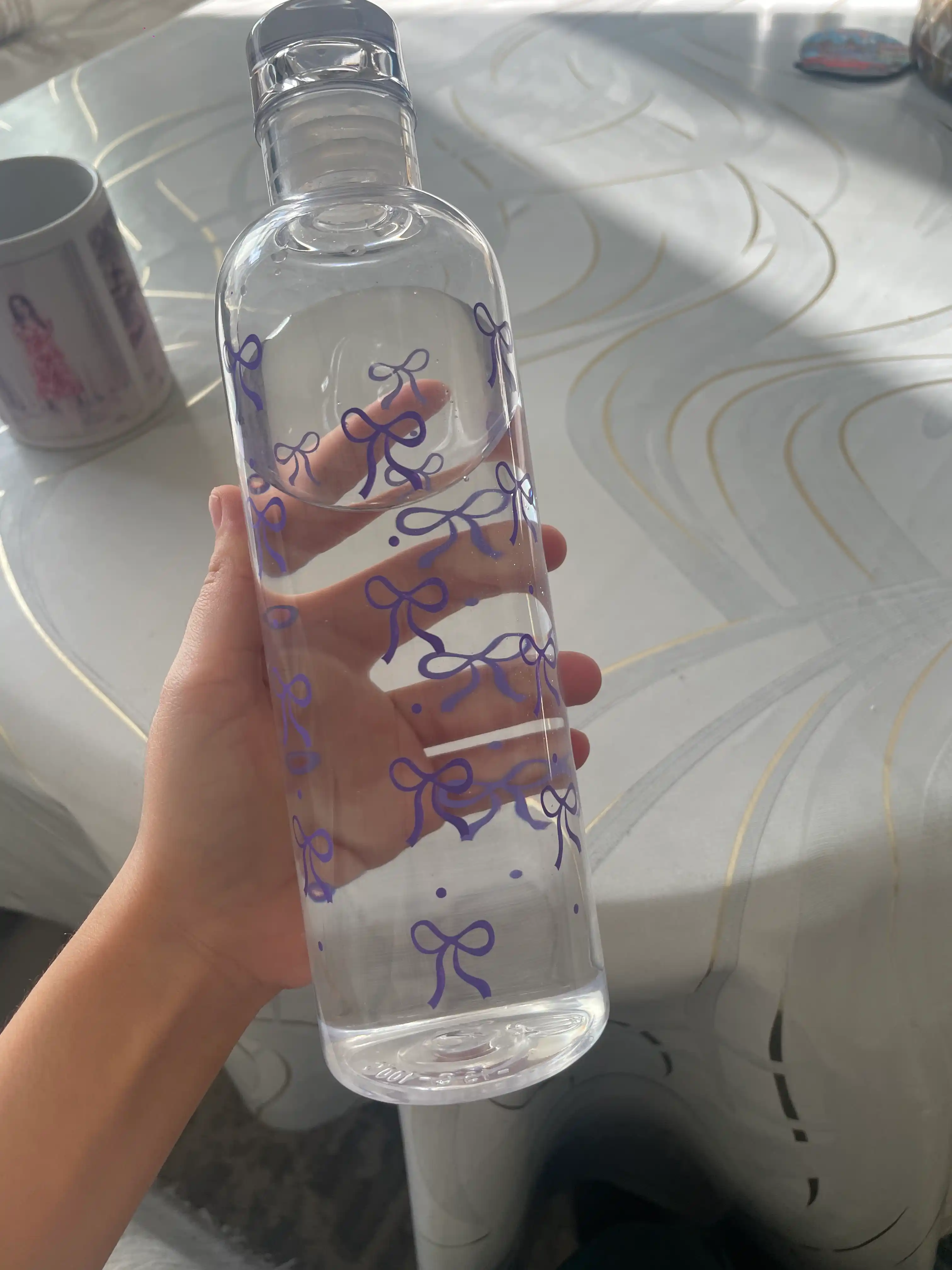 Бутылка для воды для занятий спортом и повседневного использования, Pinterest, 500 мл