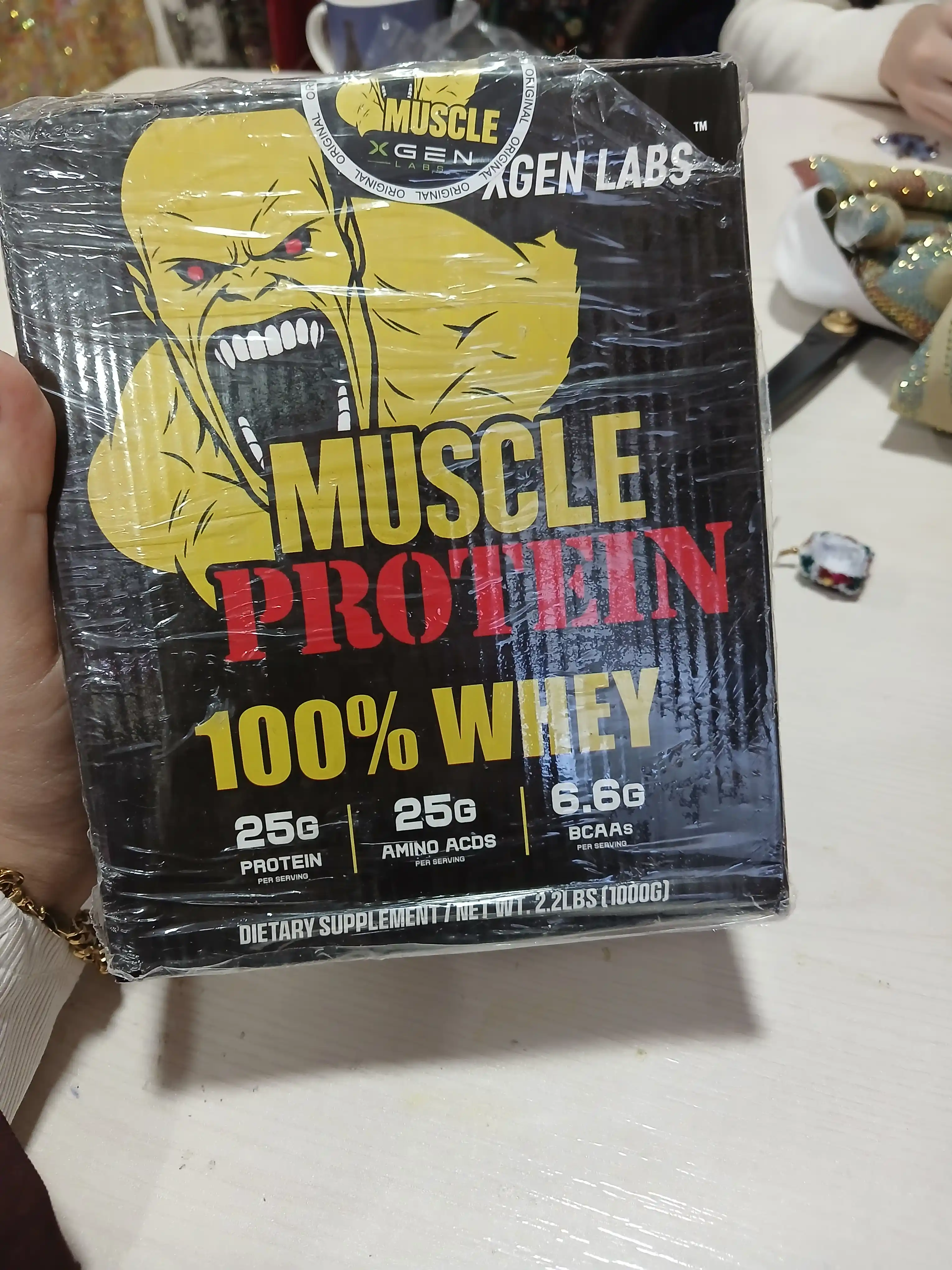 Протеин MUSCLE WHEY 100% PROTEIN, 1-3-7 kg
