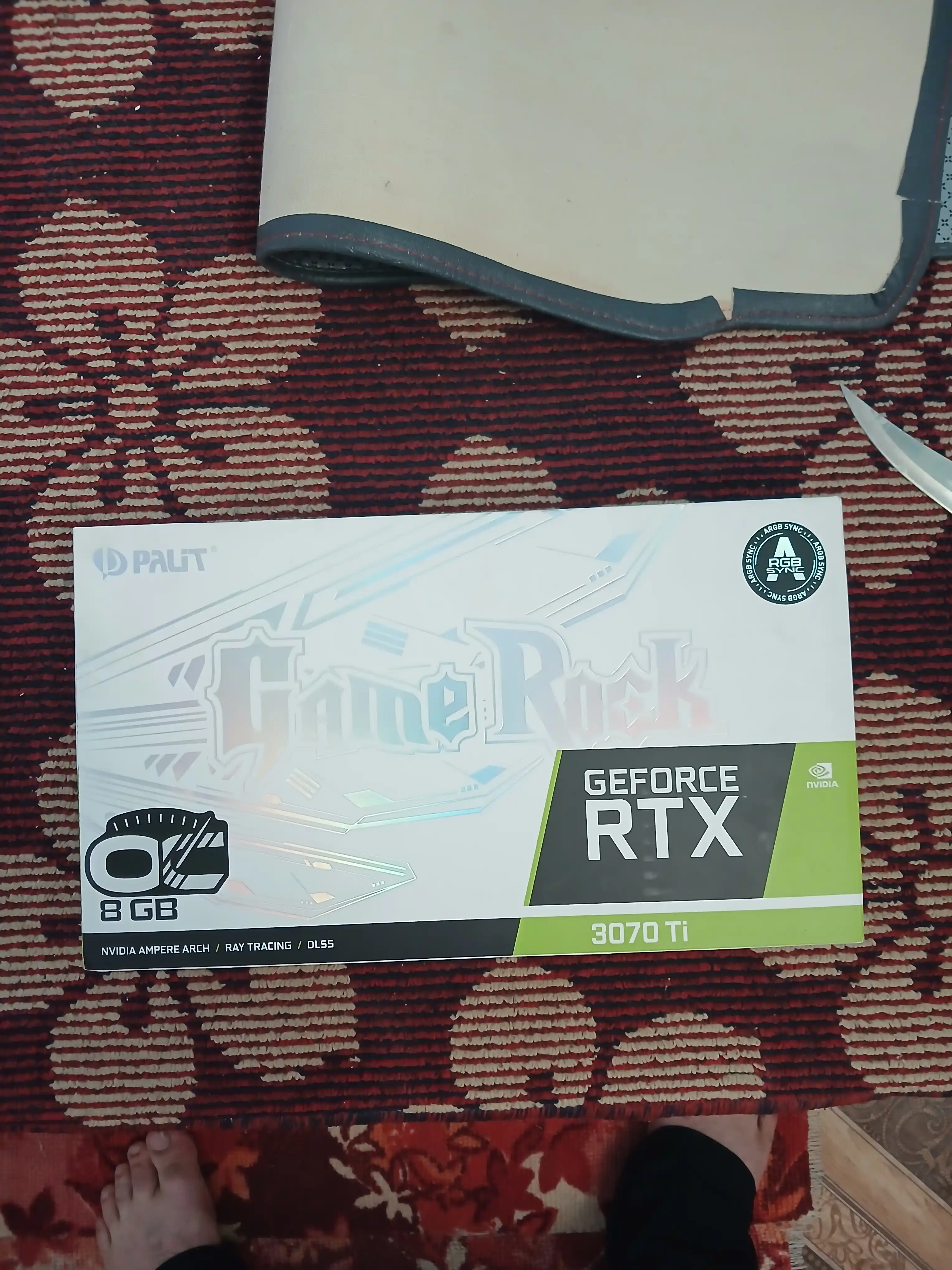 Palit video kartasi GeForce RTX 3070 Ti Gamerock 8 GB