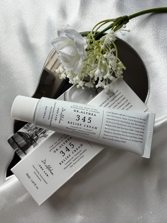 Dr. Althea 345 Relief Cream, 345 krem, yuz uchun krem, sezgir va muammoli teri uchun krem