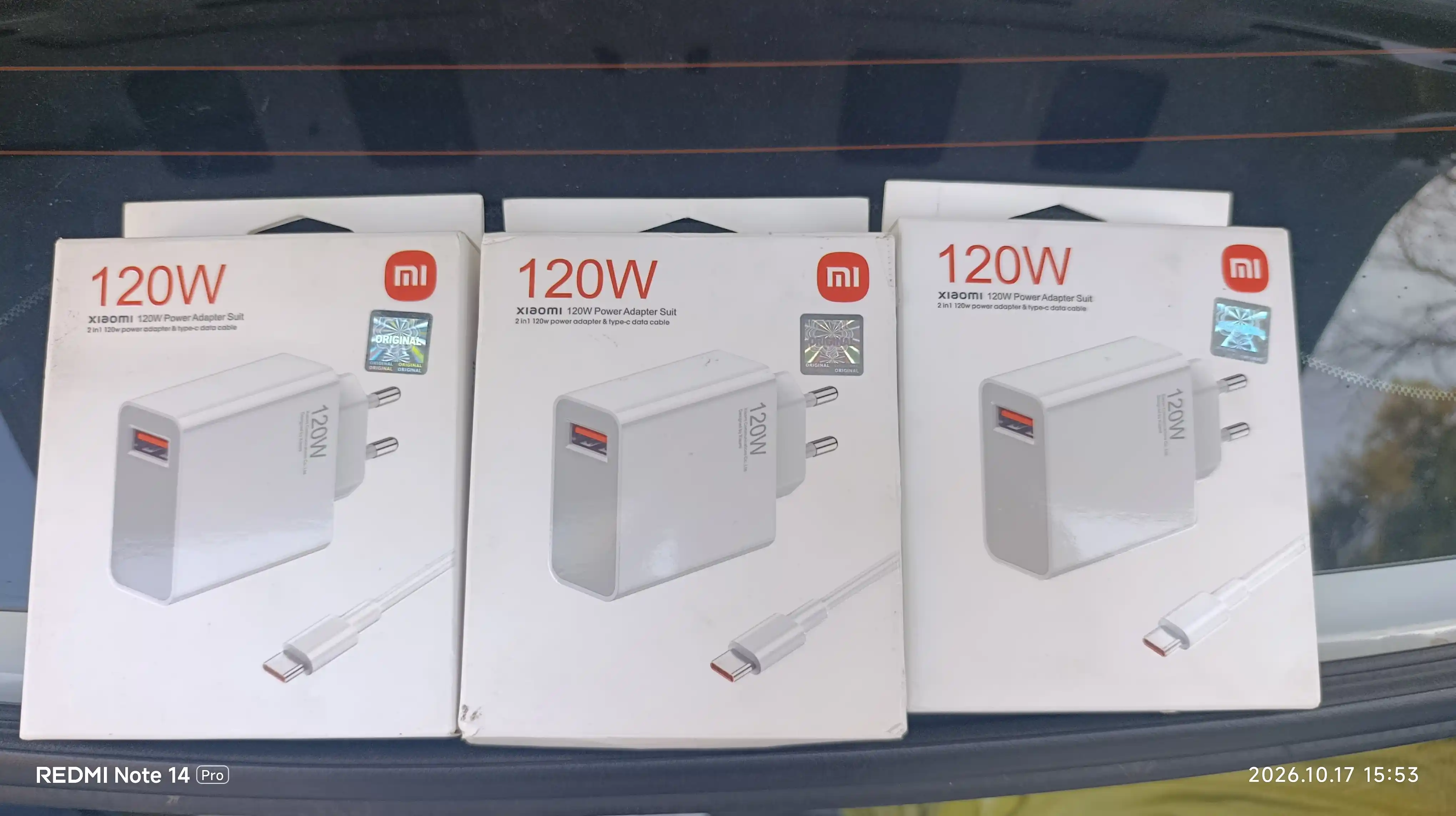 120W  zaryadlovchi adapter Type C kabel bilan Xiaomi uchun kuchli quvvatli zaryad