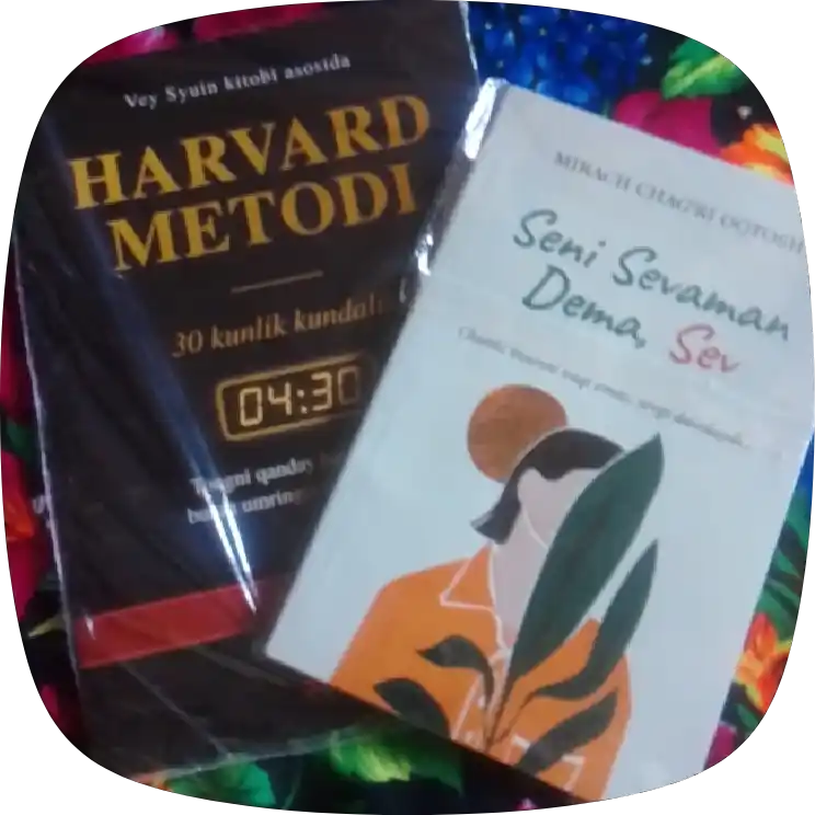 Harvard metodi — ежедневник на 30 дней, на узбекском языке