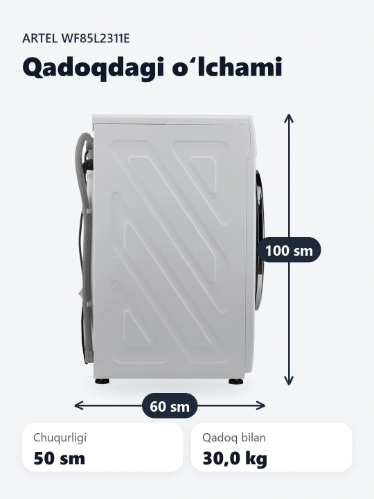 Стиральная машина Artel WF85L2311E