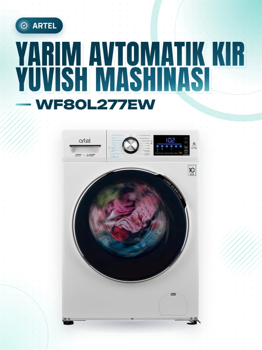 Стиральная машина Artel Grand Inverter WF80L277EW