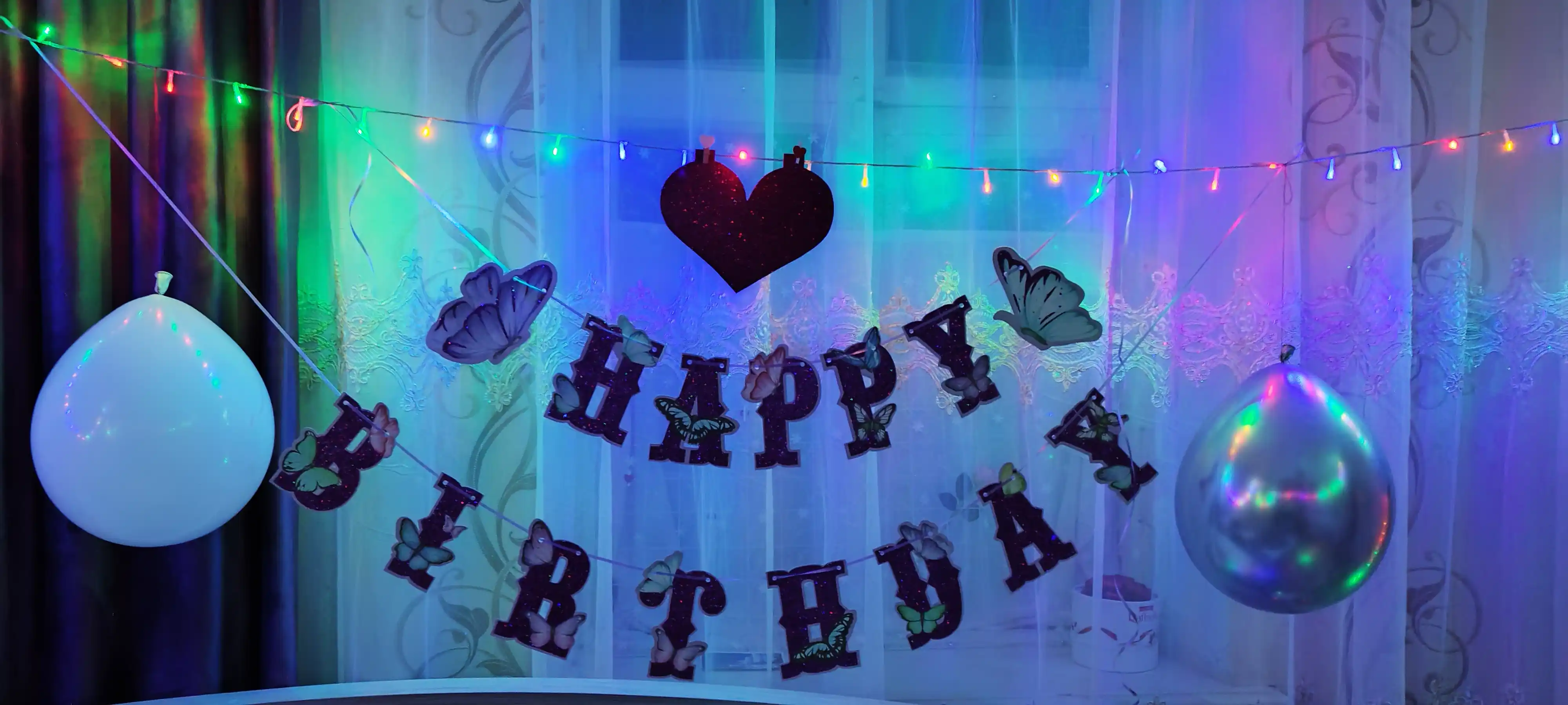 Гирлянда Happy Birthday с коронами, бумажное украшение на день рождения