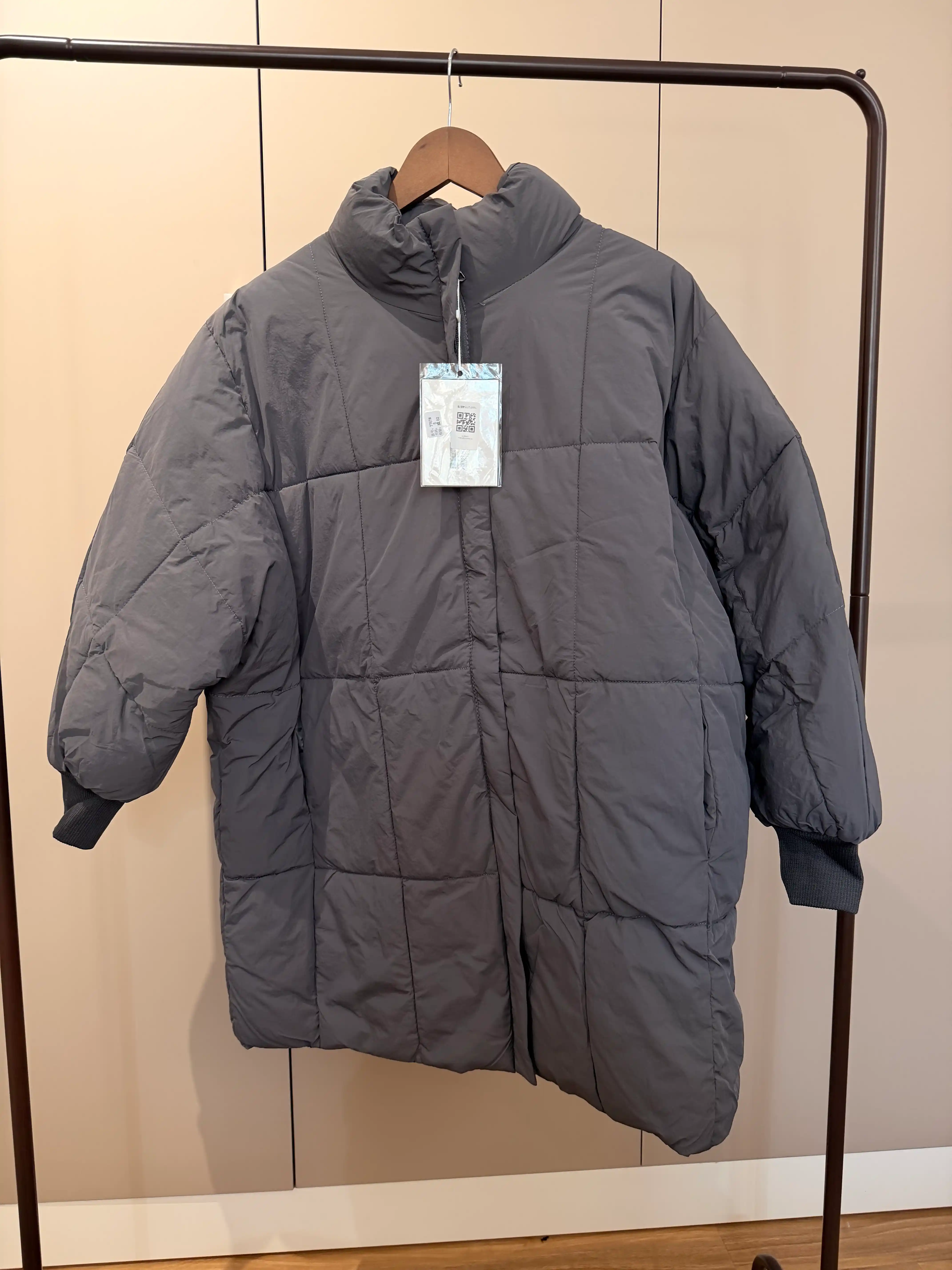 Куртка женская оверсайз, утеплённая, свободного кроя — UNCHA STORE