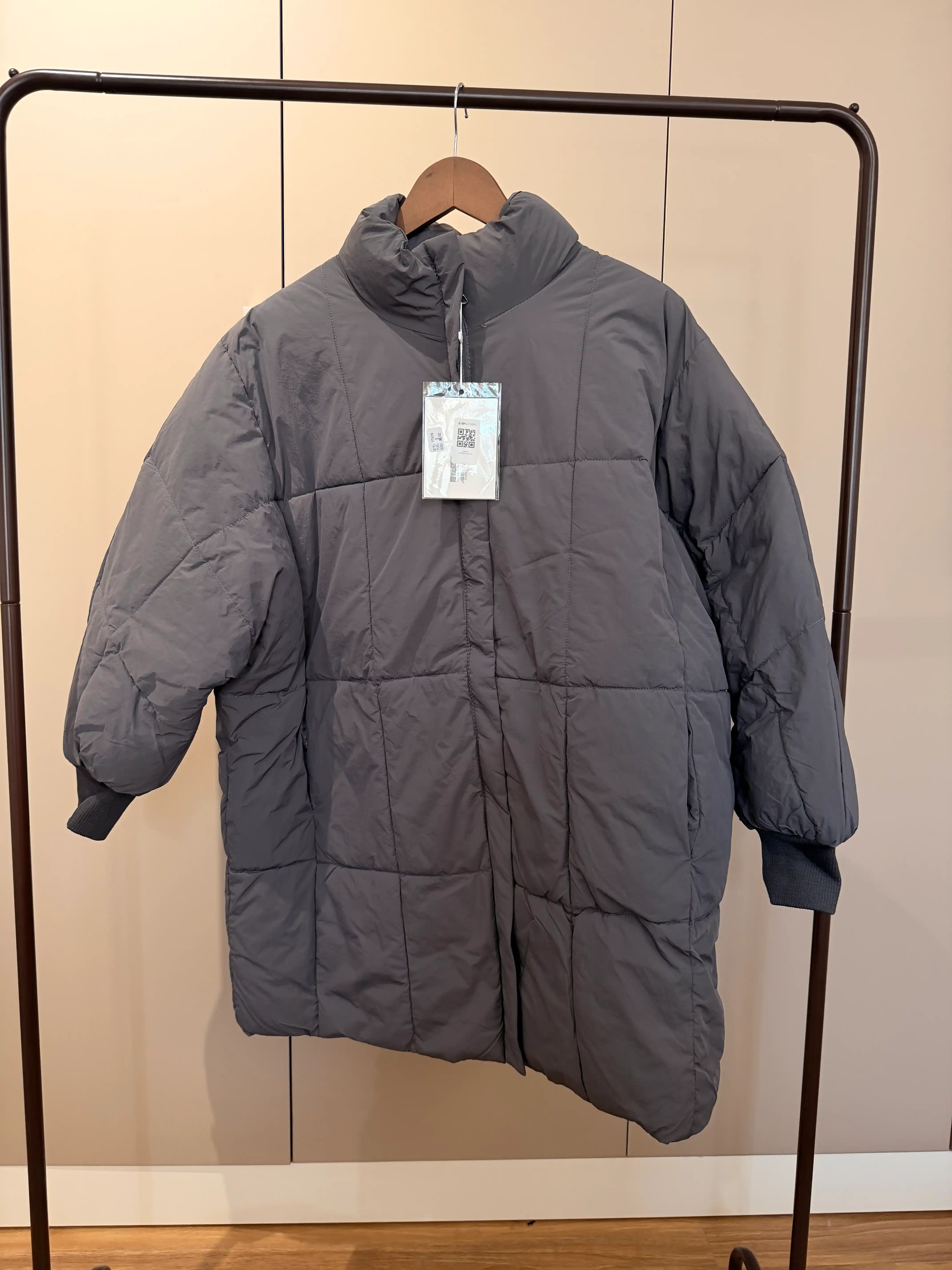 Куртка женская оверсайз, утеплённая, свободного кроя — UNCHA STORE