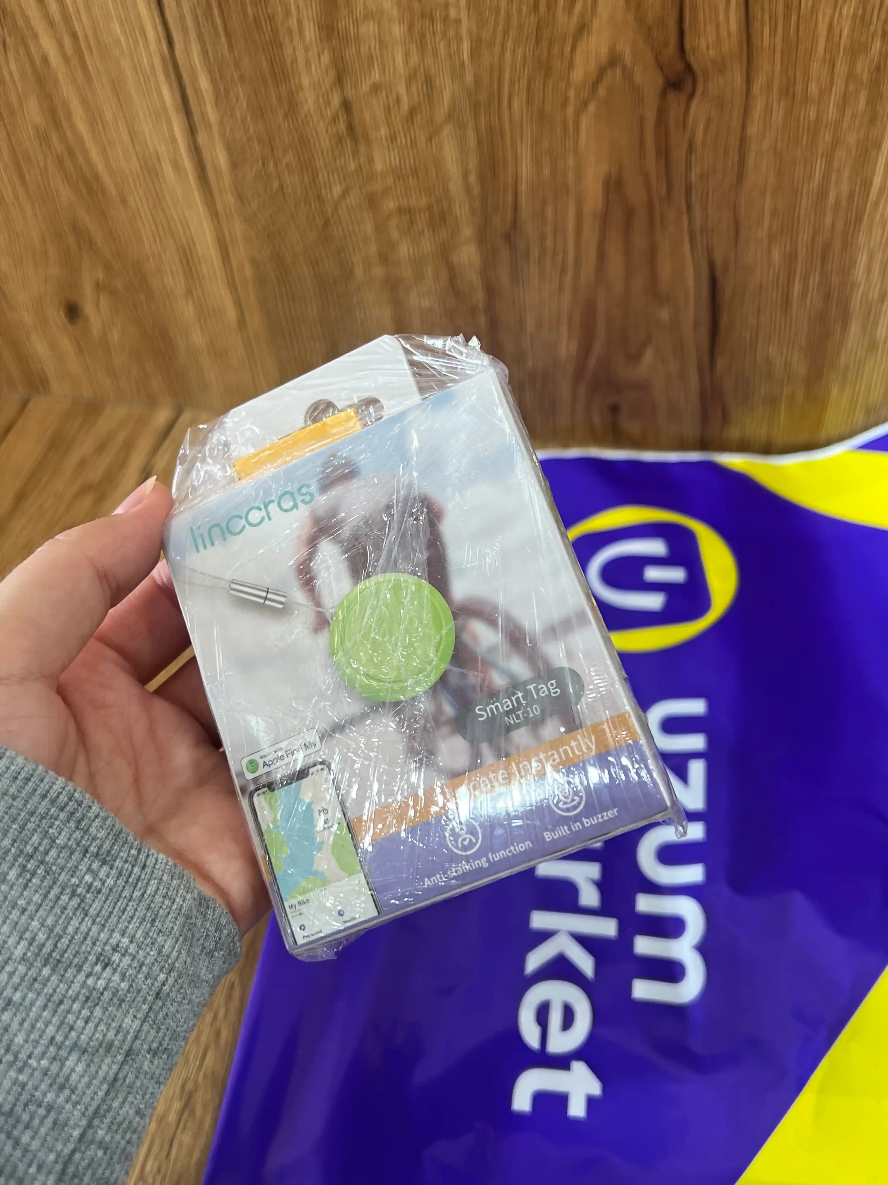 Buyumlarni qidirish uchun Bluetooth treker - Локатор, AirTag, iOS MFi bilan mos keladi
