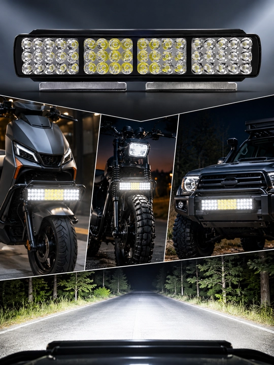 Фары для электроскутеров и скутеров, LED фары (12V-80V), водонепроницаемые