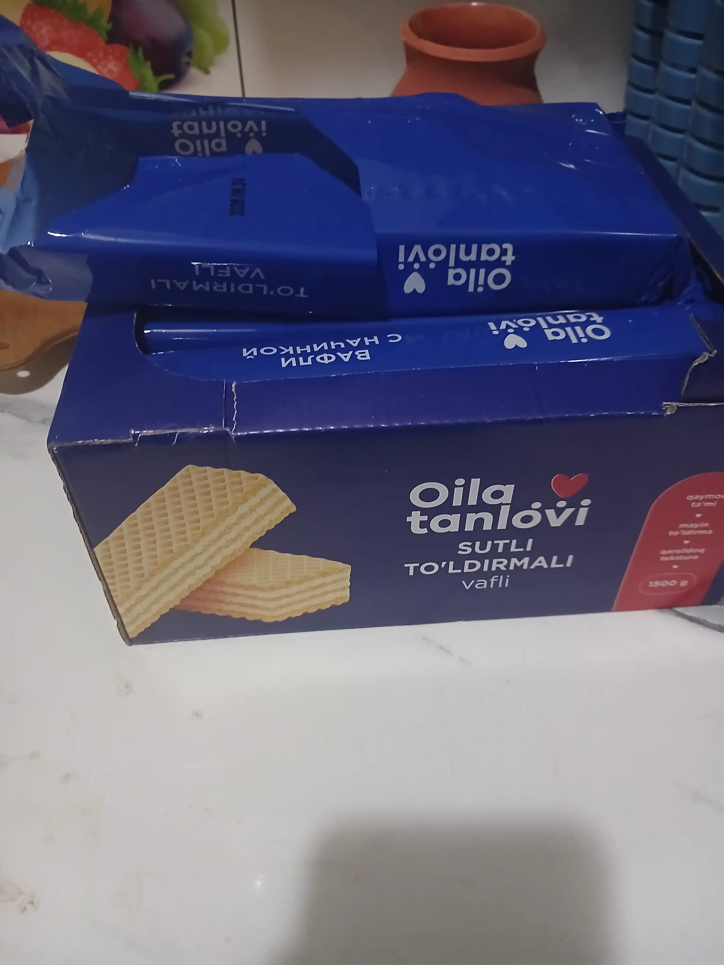 Вафли Oila Tanlovi, 1.5 кг