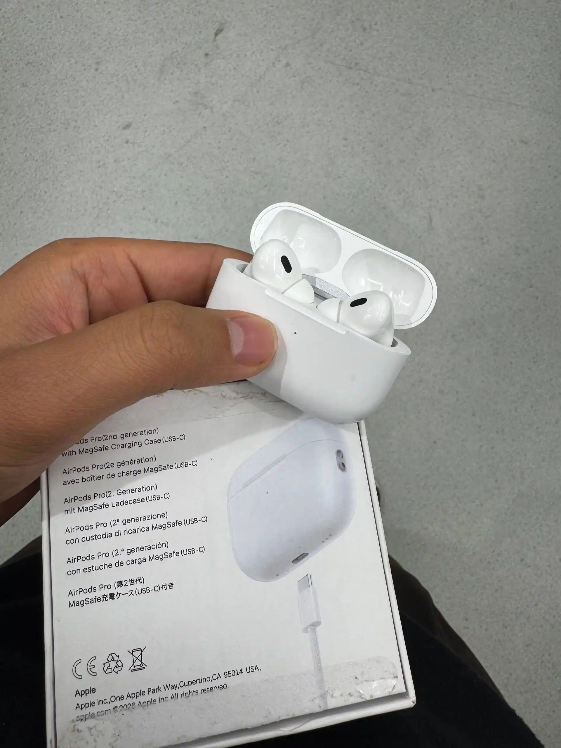 Simsiz quloqchinlar Pro 2 ANC full funksiyali bluetooth naushnik iPhone va Android uchun