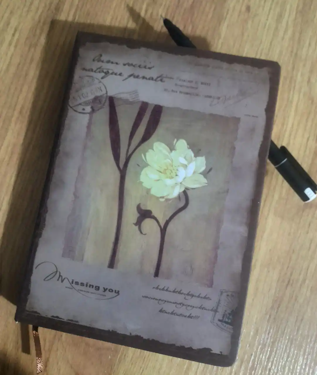 Блокнот в стилях Retro, Travel, Flowers, Love, Nature