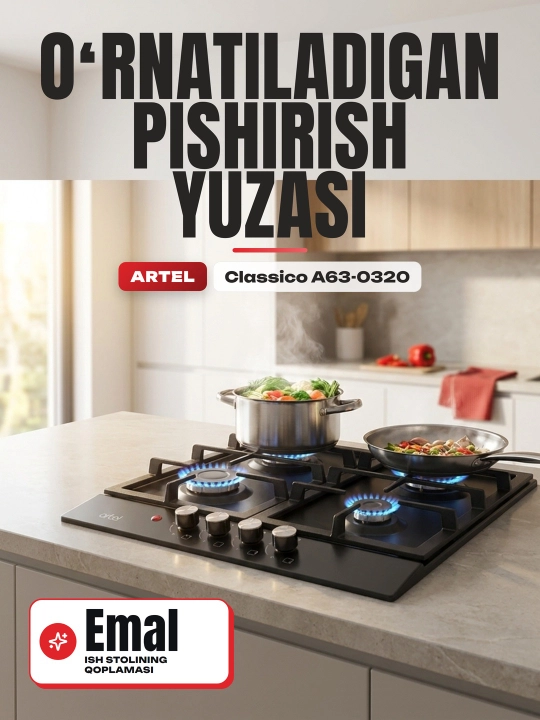 Gaz plitasi Classico A64-0320
