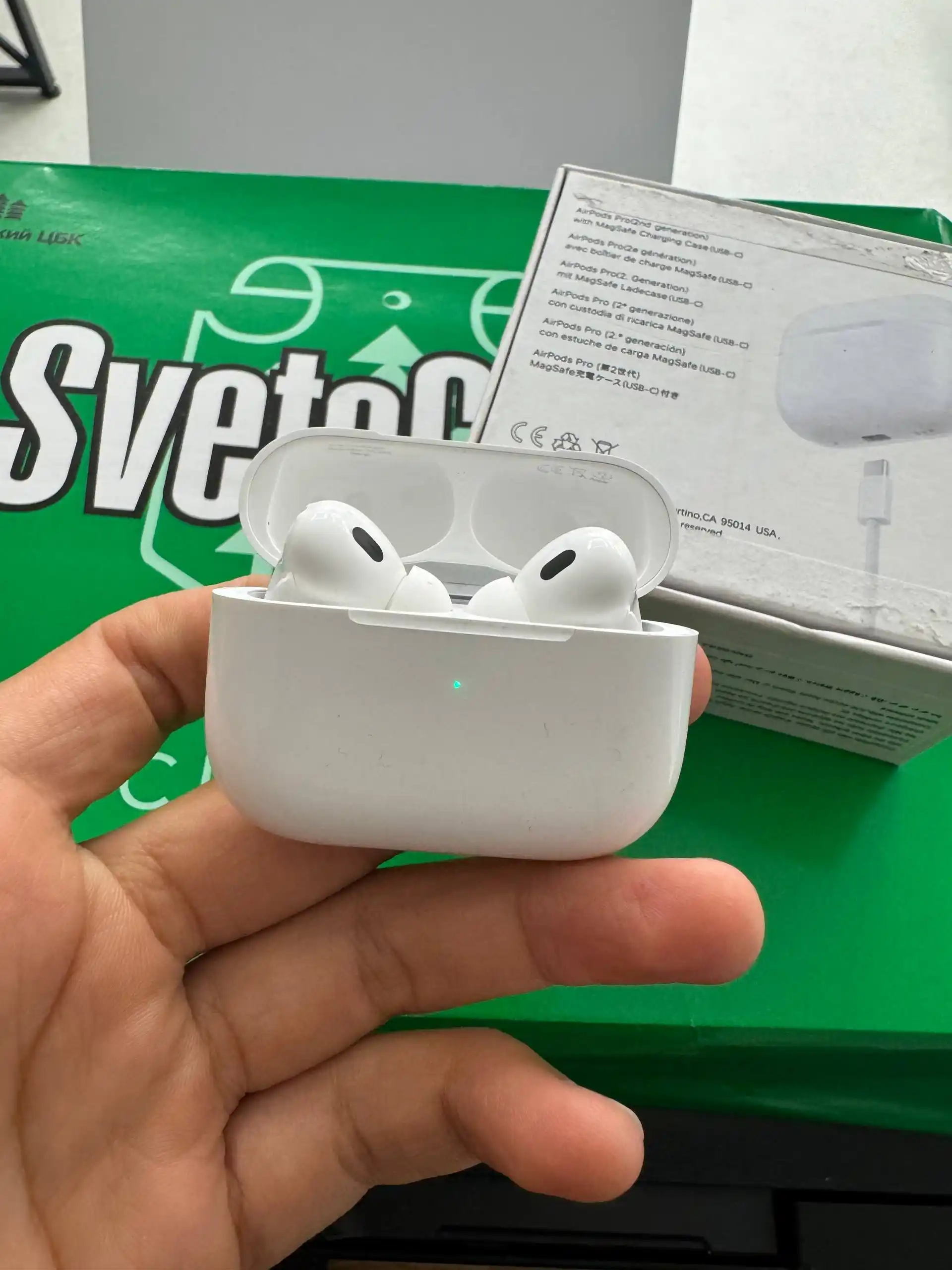 Simsiz quloqchinlar Pro 2 ANC full funksiyali bluetooth naushnik iPhone va Android uchun
