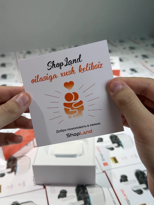 ShopLand Ultra simsiz premium quloqchinlar, ANC/ENC, o‘yin va musiqa uchun naushnik