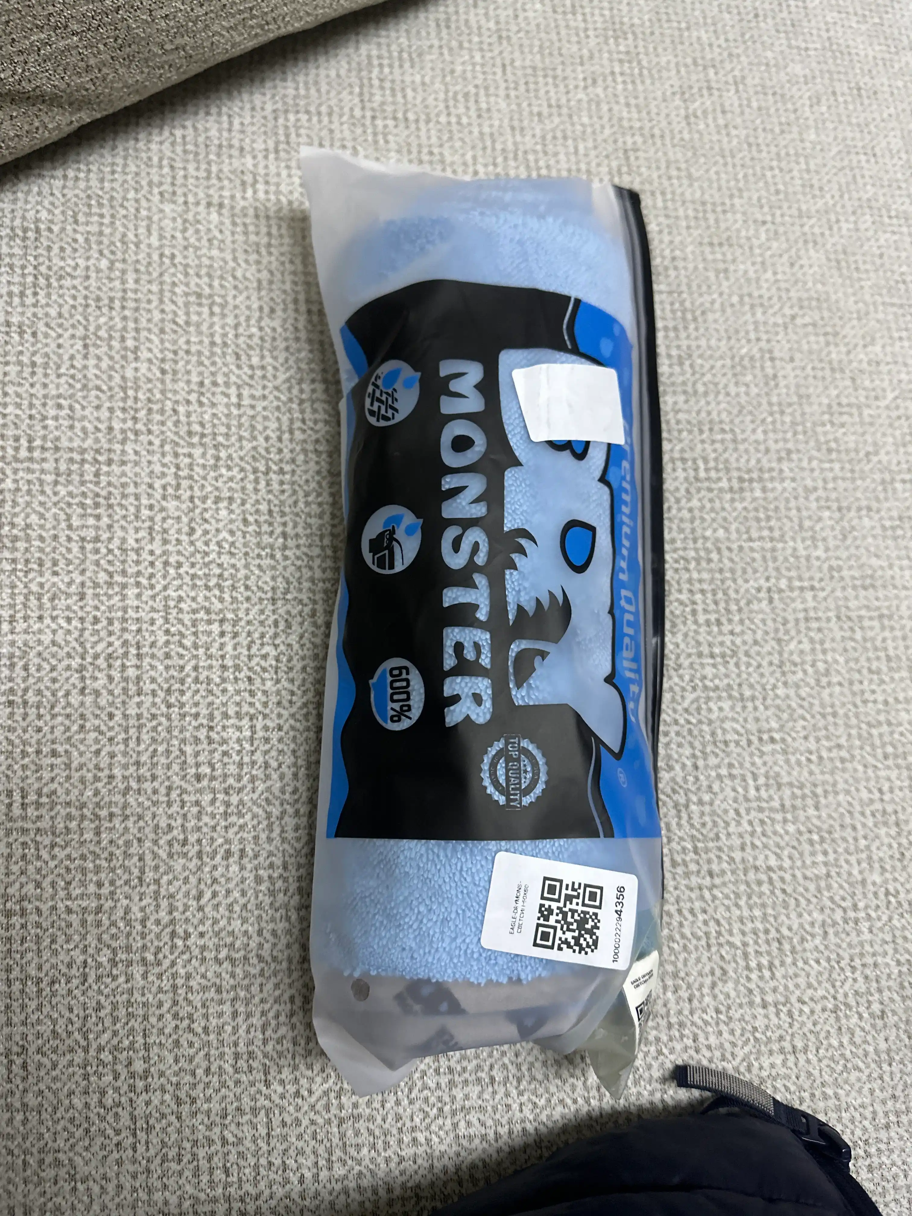 Микрофибра для сушки кузова Dry Monster, полотенце для машины, тряпка для мойки авто
