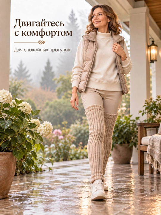 Теплый бандаж для колен, эластичные наколенники для мужчин и женщин, 1 пара